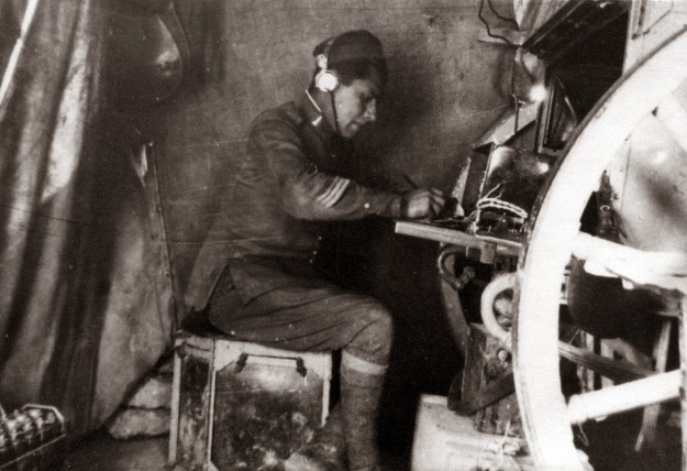 Telegrafista en Marrocos, 1921 
