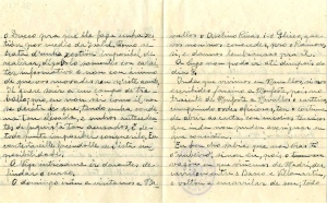 Carta de Cesáreo Saco, marzo 1948. Parte 2